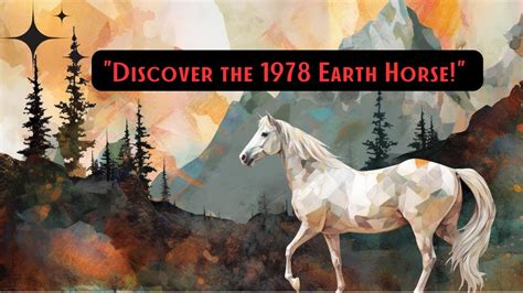 1978 生肖|1978 Chinese Zodiac – Earth Horse